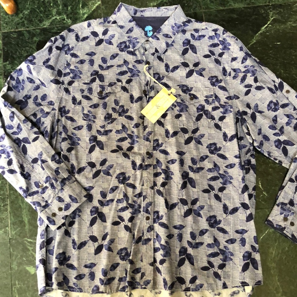 Trendy Blue Botton Down